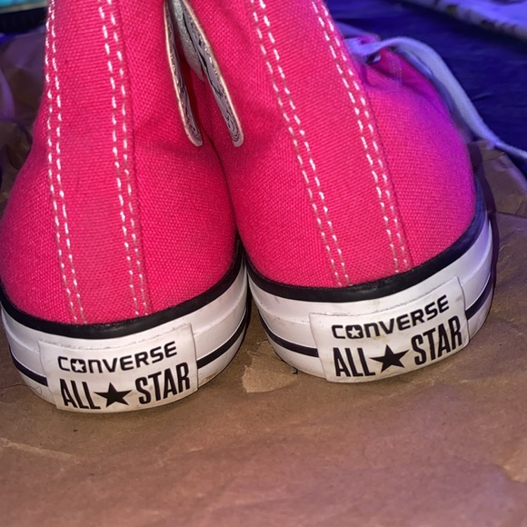 strawberry pink dup converse - Picture 3 of 13